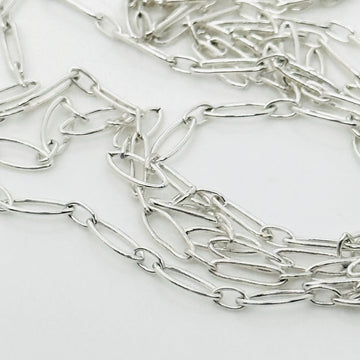 34" Tiffany & Co Large Oval Link Necklace in Sterling Silver AUTHENTIC