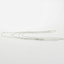 34" Tiffany & Co Large Oval Link Necklace in Sterling Silver AUTHENTIC-3