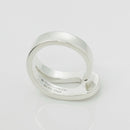 Size 6.5 Tiffany Out of Retirement Loop Ring in Sterling Silver Chunky Statement-3