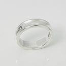 Size 11 Tiffany & Co 1837 Ring Concave in 925 Sterling Silver Mens Unisex-5