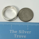 Size 11 Tiffany & Co 1837 Ring Concave in 925 Sterling Silver Mens Unisex-8
