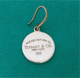 Return to Tiffany Round Drop Hook Earring, 1 replacement Earring