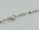34" Tiffany & Co Sterling Silver Men's Unisex Snake Chain Necklace-4