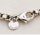 7.75" Tiffany Venetian Link Bracelet in Sterling Silver Mens Unisex-4