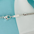 32" Tiffany & Co Sterling Silver Men's Unisex Snake Chain Necklace-5