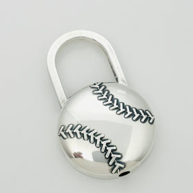 Tiffany & Co Baseball Sports Theme Key Ring KeyChain in Sterling Silver