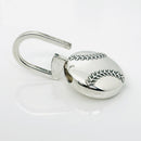 Tiffany & Co Baseball Sports Theme Key Ring KeyChain in Sterling Silver-4