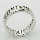 Tiffany & Co. Atlas Ring Size 12.5 Stencil Cutout Open Roman Numeral Band Mens Unisex-2