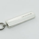 Tiffany & Co. 1837 Bar Dog Tag Pendant 18" Necklace Silver Snake Chain-5