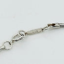 Tiffany & Co. 1837 Bar Dog Tag Pendant 18" Necklace Silver Snake Chain-6