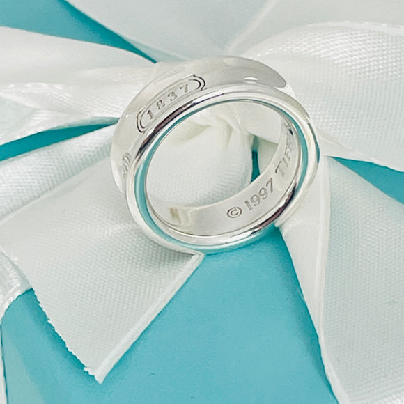 Size 5 Tiffany & Co 1837 Ring in Sterling Silver