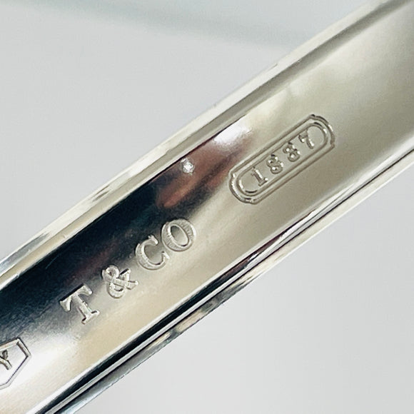 Tiffany & Co 1837 Cuff Bracelet in Sterling Silver and Titanium