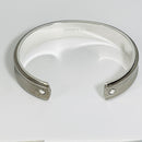 Tiffany & Co 1837 Cuff Bracelet in Sterling Silver and Titanium-6