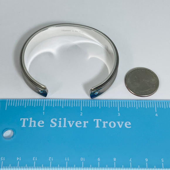Tiffany & Co 1837 Cuff Bracelet in Sterling Silver and Titanium