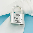 Tiffany 1837 Padlock Lock Charm Pendant in Sterling Silver-1