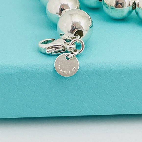 Rare 30" Tiffany & Co HardWear Bead Ball Necklace in Sterling Silver