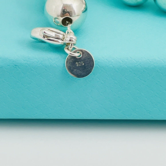 Rare 30" Tiffany & Co HardWear Bead Ball Necklace in Sterling Silver