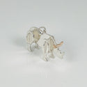 Tiffany & Co Save The Wild Rhinoceros Rhino Charm or Pendant in Silver and Gold - 3