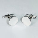 Tiffany & Co Cufflinks Sterling Silver Engravable Mens Unisex - 1