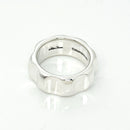 Size 6 Tiffany Groove Wide Ring Band by Paloma Picasso in Sterling Silver-1