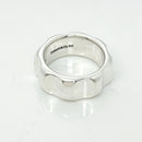 Size 6 Tiffany Groove Wide Ring Band by Paloma Picasso in Sterling Silver-3