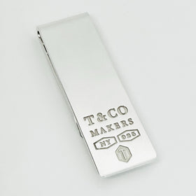 Tiffany & Co 1837 Makers Money Clip in Sterling Silver