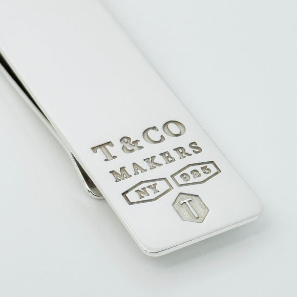 Tiffany & Co 1837 Makers Money Clip in Sterling Silver