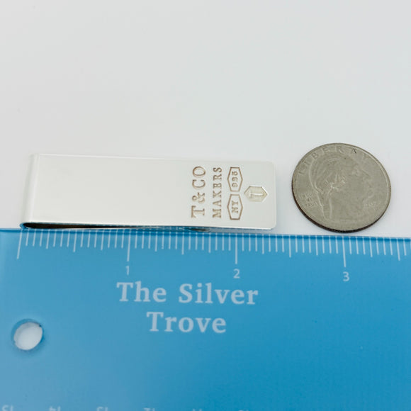 Tiffany & Co 1837 Makers Money Clip in Sterling Silver