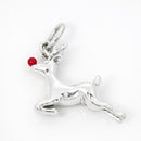 Tiffany & Co. Rudolph Red Nose Reindeer Christmas Charm in Red Enamel-1