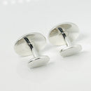 Please Return to Tiffany Oval Cufflinks in Sterling Silver-3