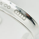 Small 6" Tiffany & Co 1837 Wide Cuff Bracelet in Sterling Silver-1