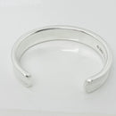 Small 6" Tiffany & Co 1837 Wide Cuff Bracelet in Sterling Silver-8