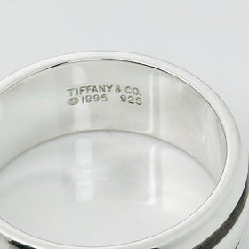 Size 12 Tiffany & Co Vintage Atlas Groove Ring Mens Unisex in Sterling Silver - 0