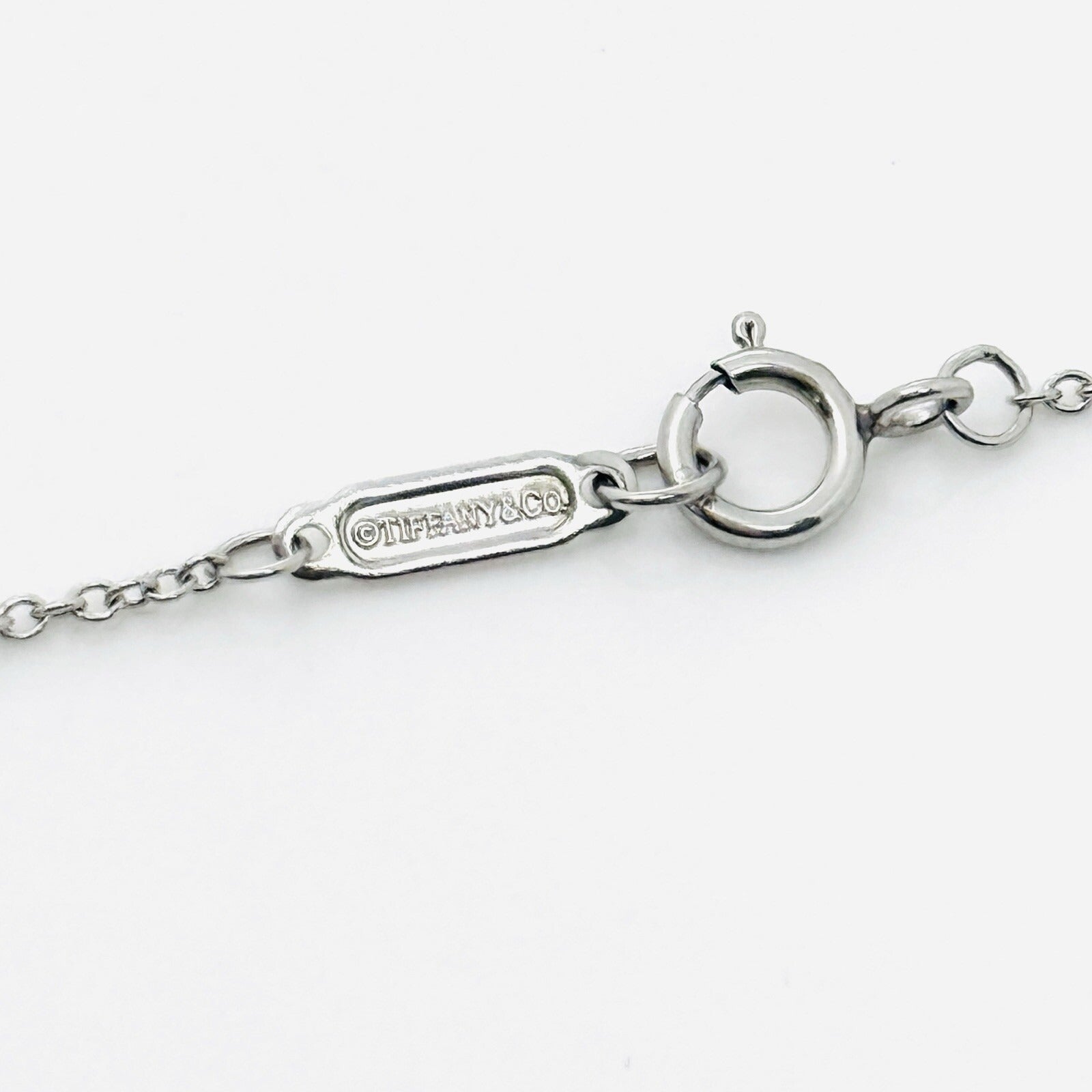 20" Tiffany & Co Platinum PT950 PT 950 Chain Necklace 1mm Links - 0