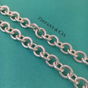 16.5" Tiffany & Co Silver Classic Blank Heart Tag Toggle Necklace in Silver - 8