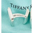1 Tiffany Metropolis Cufflinks Lost Replacement in Sterling Silver Engravable-5