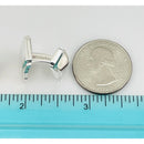 1 Tiffany Metropolis Cufflinks Lost Replacement in Sterling Silver Engravable-8