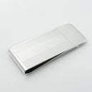 Tiffany & Co Machine Turned Pin Stripe Engravable ID Money Clip in Silver-1