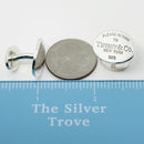 Please Return to Tiffany Oval Cufflinks in Sterling Silver-5