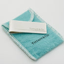 Tiffany Classic Stripe Money Clip in Sterling Silver Engravable-2