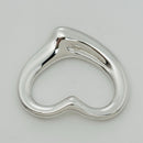 Tiffany Open Heart Pendant XL Extra Large 1.4" 35mm Jumbo by Elsa Peretti-4