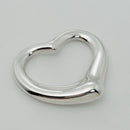Tiffany Open Heart Pendant XL Extra Large 1.4" 35mm Jumbo by Elsa Peretti-3