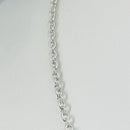 17.5" Tiffany & Co 3mm Large Link Rolo Chain Necklace-4