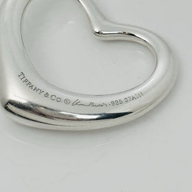 Tiffany Open Heart Pendant Large 27mm by Elsa Peretti in Sterling Silver - 0