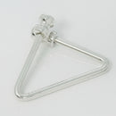 Tiffany & Co Paloma Picasso Groove Triangular Key Ring Chain Keyring Keychain-3