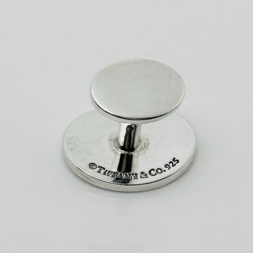 Return to Tiffany Oval Cufflink in Sterling Silver 1 Single Replacement For Lost - 0