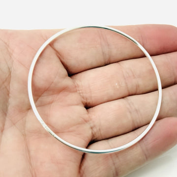 Tiffany & Co Wire Bangle Stacking Bracelet in Sterling Silver AUTHENTIC - 0