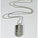 24" Tiffany & Co 1837 Dog ID Tag on Bead Chain Necklace Mens Unisex-6