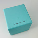 Authentic Tiffany And Co. Black Suede Empty Ring Box With Blue Box - 8