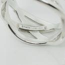 Size 11.5 Tiffany & Co Braided Celtic Knot Weave Ring in Silver Mens Unisex-4